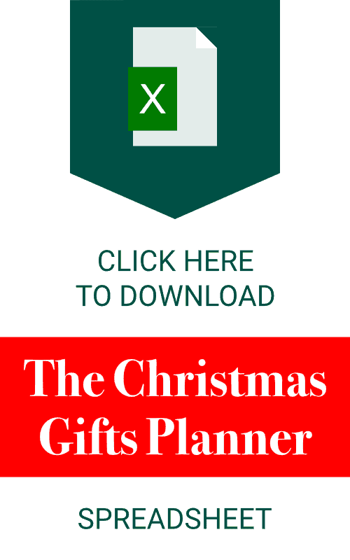 Click Here to Download The Christmas Gifts Planner Spreadsheet I HomeExplained.com