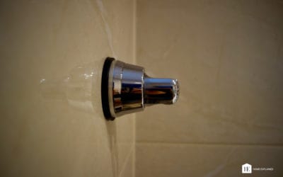 How to make a suction cup stick to a tiled shower wall