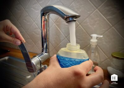 How to Clean a Soft Flask - STEP 2 | HomeExplained.com