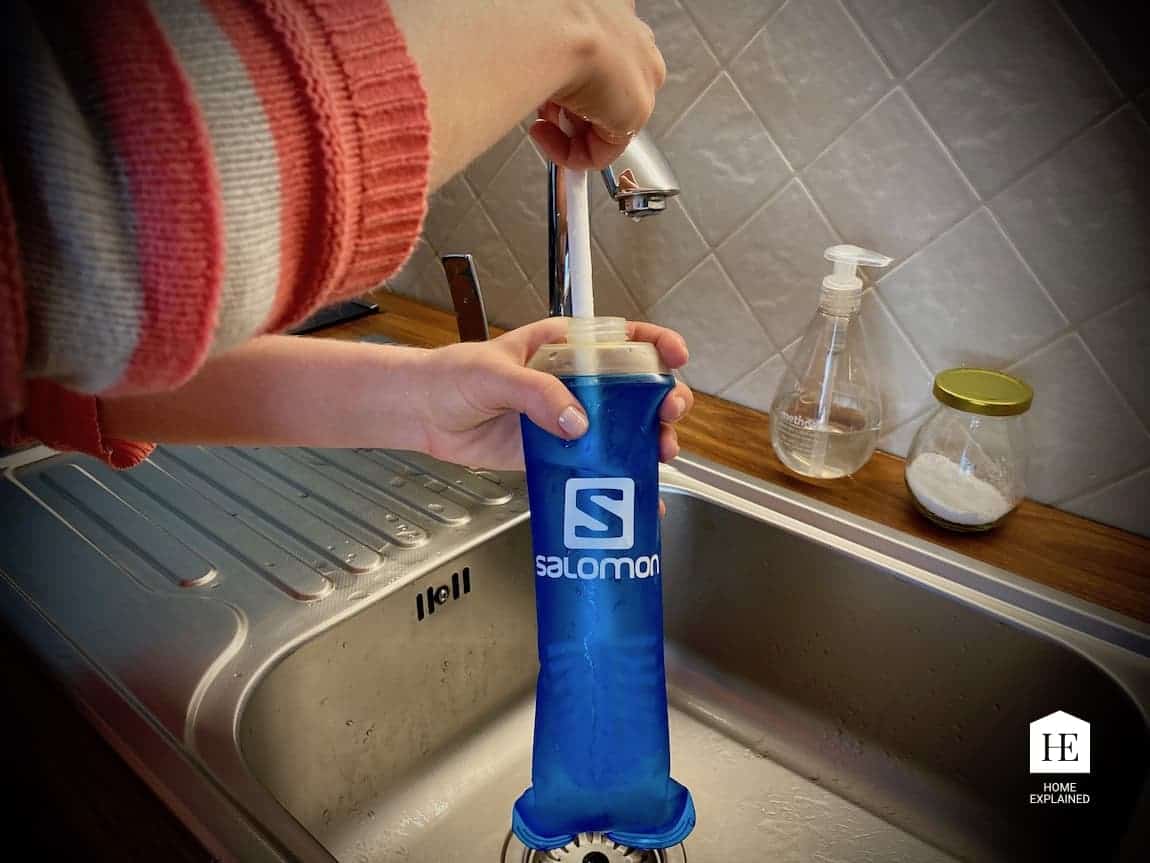 salomon soft flask cleaning