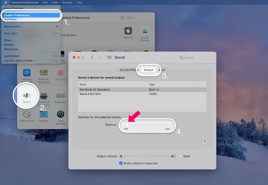 How to Turn Off Right/Left Speaker on Mac | HomeExplained.com