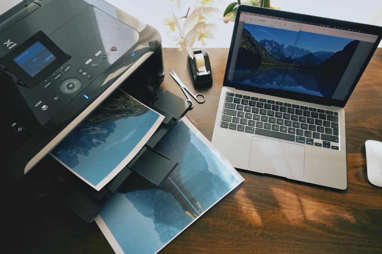 How to Print Image on Multiple Pages on Mac