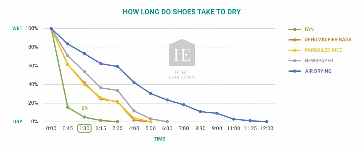 How Long Do Shoes Take to Dry